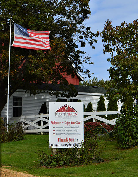 Rustic Barn Welcome Sign | Park Reservations in Kieler, WI Rustic Barn Welcome Sign | Park Reservations in Kieler, WI